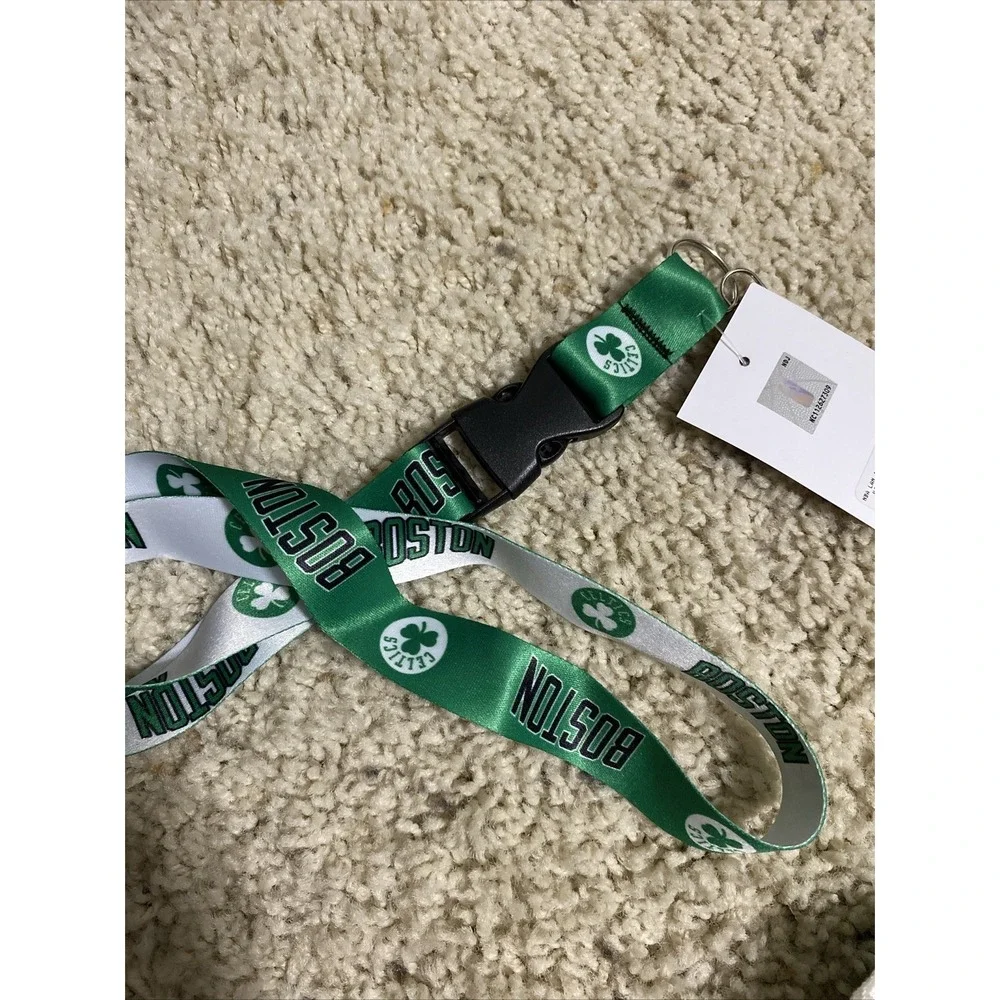 Boston Celtics Crew Socks Youth 1-6, & Lanyard New